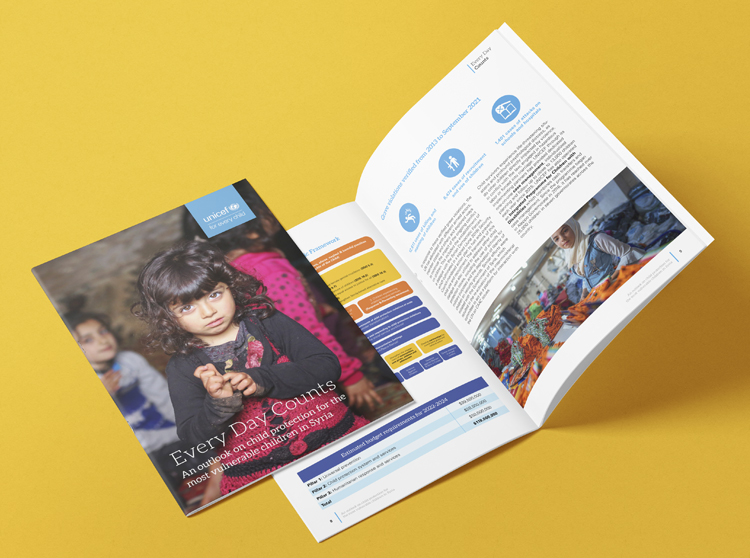 Data Visualization and Impact Report Design for UNICEF - Senior Graphic Designer Halifax